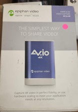 Epiphan Video AV.IO 4K HDMI to USB 3.0 Audio/Video Capture Card Open box