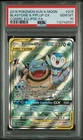 Blastoise & Piplup GX #215/236 - 2019 Pokemon Sun & Moon - Cosmic Eclipse PSA 10