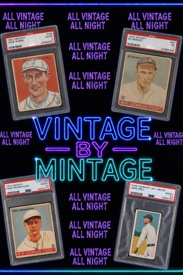Vintage By Mintage - Tuesday Night - All Vintage All Night