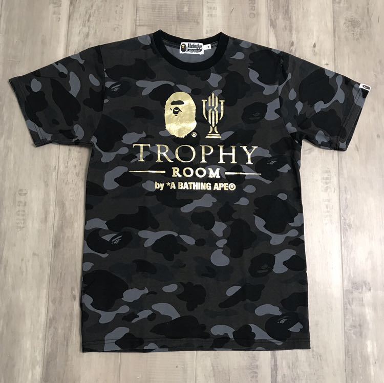 BAPE TROPHY ROOM Tシャツ Lサイズ ブラック BAPE X Trophy Room Ape Head Tee Black Men's - US