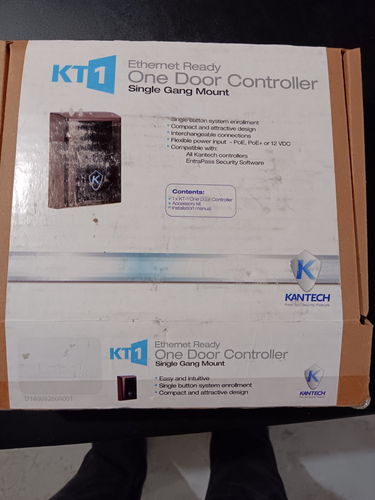 KT-1-PCB KANTECH ETHERNET READY ONE DOOR CONTROLLER CABINET MOUNT- NEW - Picture 6 of 6