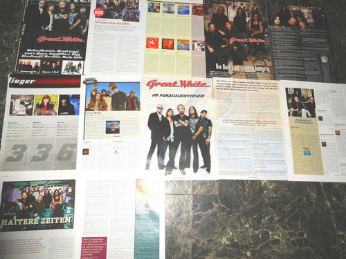 GREAT WHITE 101 TEILE/PARTS CLIPPINGS LOT 0622 - Imagen 2 de 3