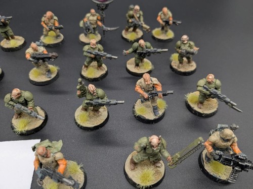 warhammer 40k Genestealers cult Brood brother (AM infantry) x 18 Lot B - Picture 7 of 8