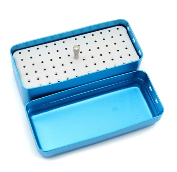 Dental Sterilizer Metal Case Endo Files Holder Box Autoclave Sterilize - View #3