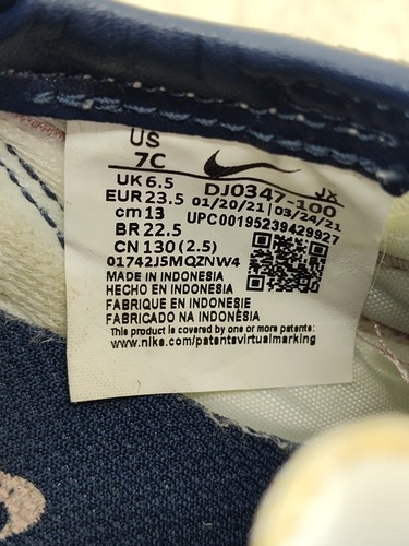 Nike Waffle Trainer 2 SD Toddler Sneakers 7C Gray Suede Lace Up Athletic Shoes - Picture 17 of 18