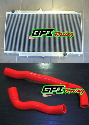 3 ROW Aluminum Radiator+Hose For Nissan GU PATROL Y61 PETROL 4.5L TB45 MT 97-01 - Picture 2 of 12
