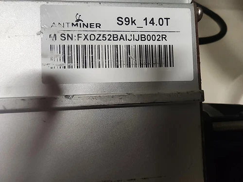Bitmain Antminer S9k 14T Miner BTC/BCH Mining No PS