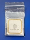 3x3 Capital Holder Plastic $5 Liberty Gold Coin White  Display Free Shipping