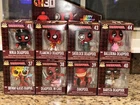 DEADPOOL Funko Minis Marvel Complete Set of 8, Numbers 37 38 39 40 41 42 43 44