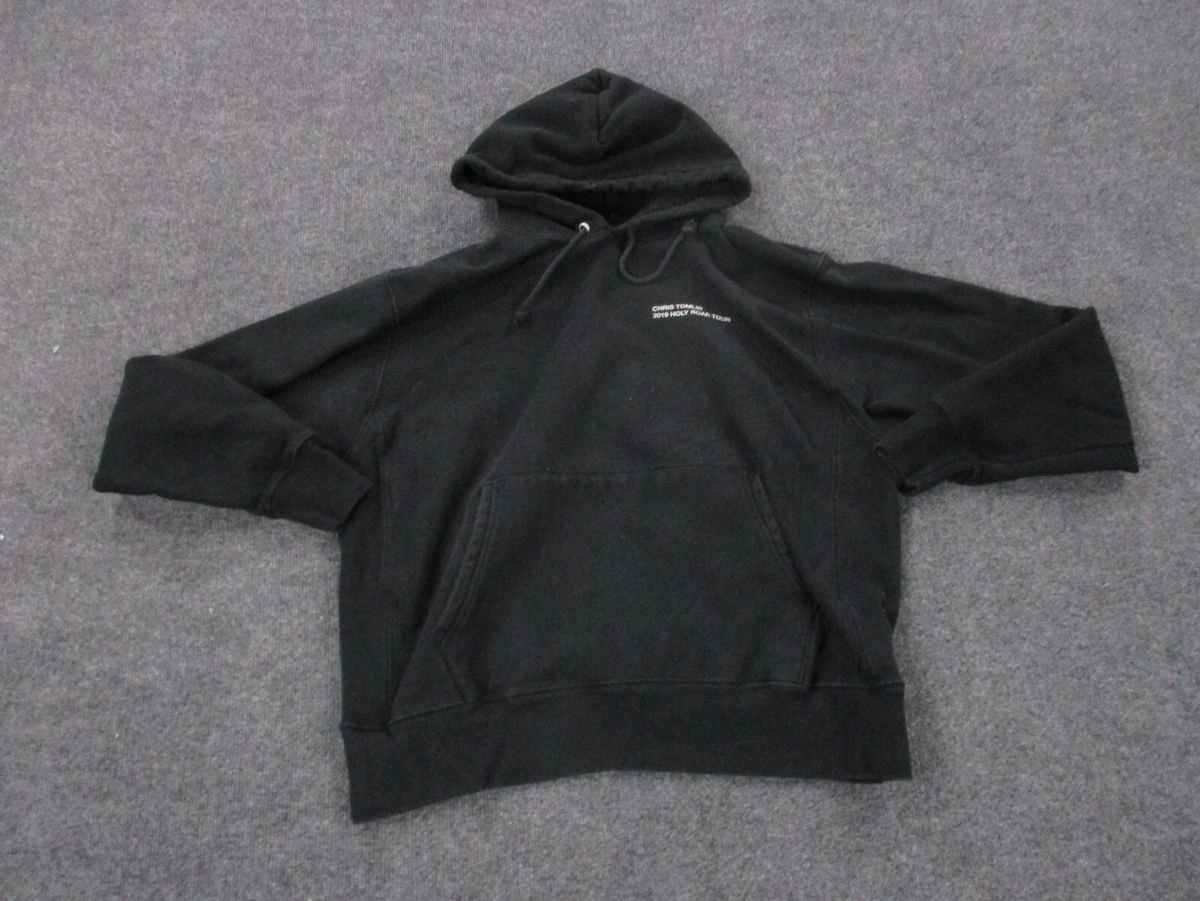 FEAR OF GOD Essentials Felt Logo Hoodie Black ORIGINALFOOK, 49% OFF