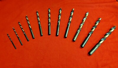 1/16 - 1/2 Various Jobber Fractional Drill Bits USA Black Gold Morse Marxman 384