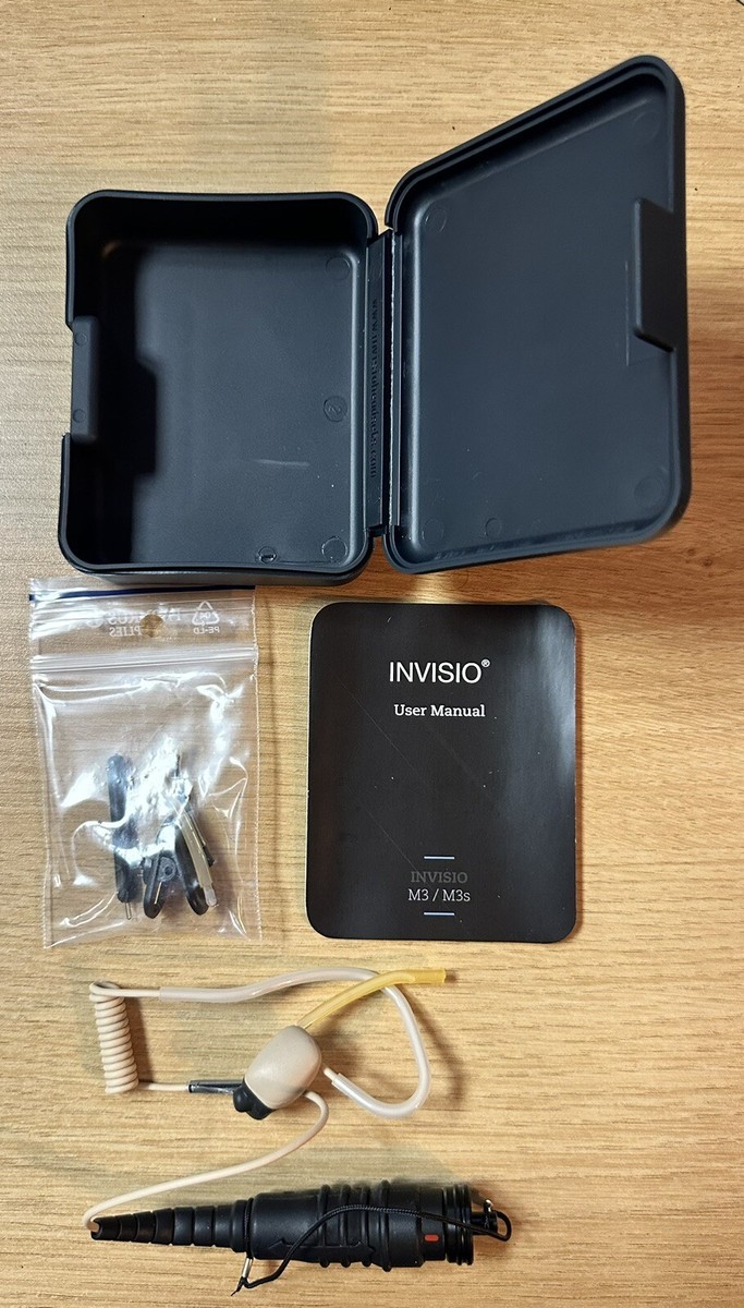 Invisio M3 / M3S Tactical Ear Bone Headset INV-600-LE with Invisio M3 / M3S Tactical Ear Bone Headset INV-600-LE with