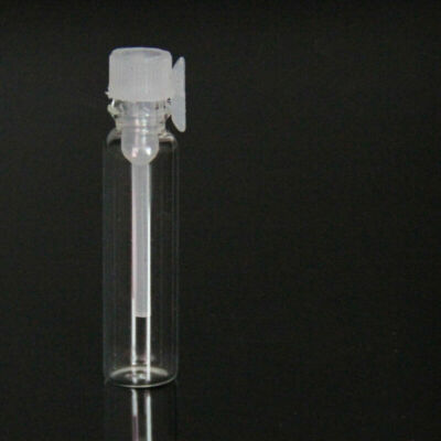 Wholesale 100Pcs 2ML(9*46) Small Empty Glass Bottles Pefume Sample Vials