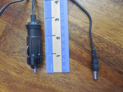 6 volt cigarette lighter adapter 6' cord Cigarette Lighter Plug Cable Adapter Charger cord Car Truck  Accessory Y