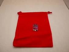 Red Velvet 4x5 Drawstring Dice Bag Pouch - RPG Tabletop Gaming CCG Board Games
