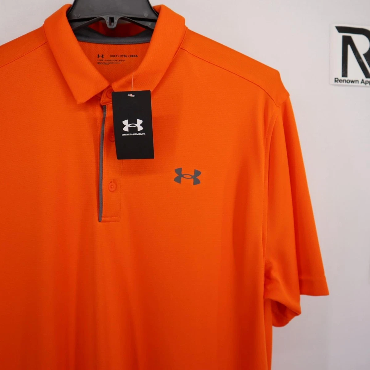 Under Armour Tech Polo - Orange 3XL