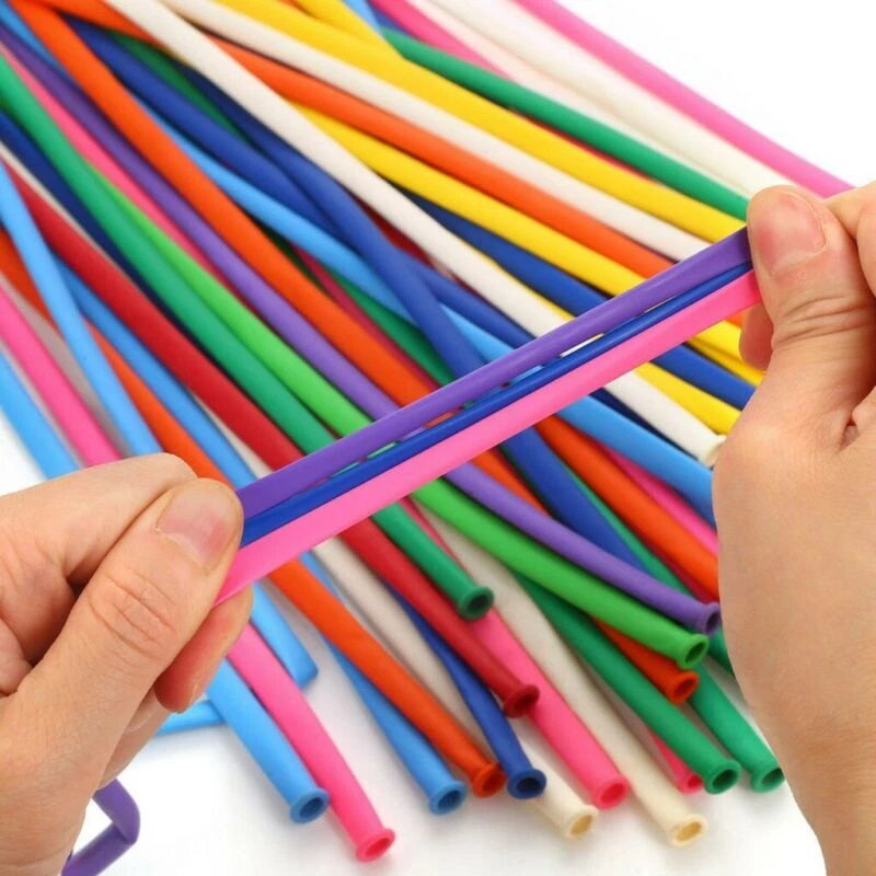 400x Lange Modellierballons 260Q Luftballon Traditional Mix Magie Figuren FN - Bild 3 von 4