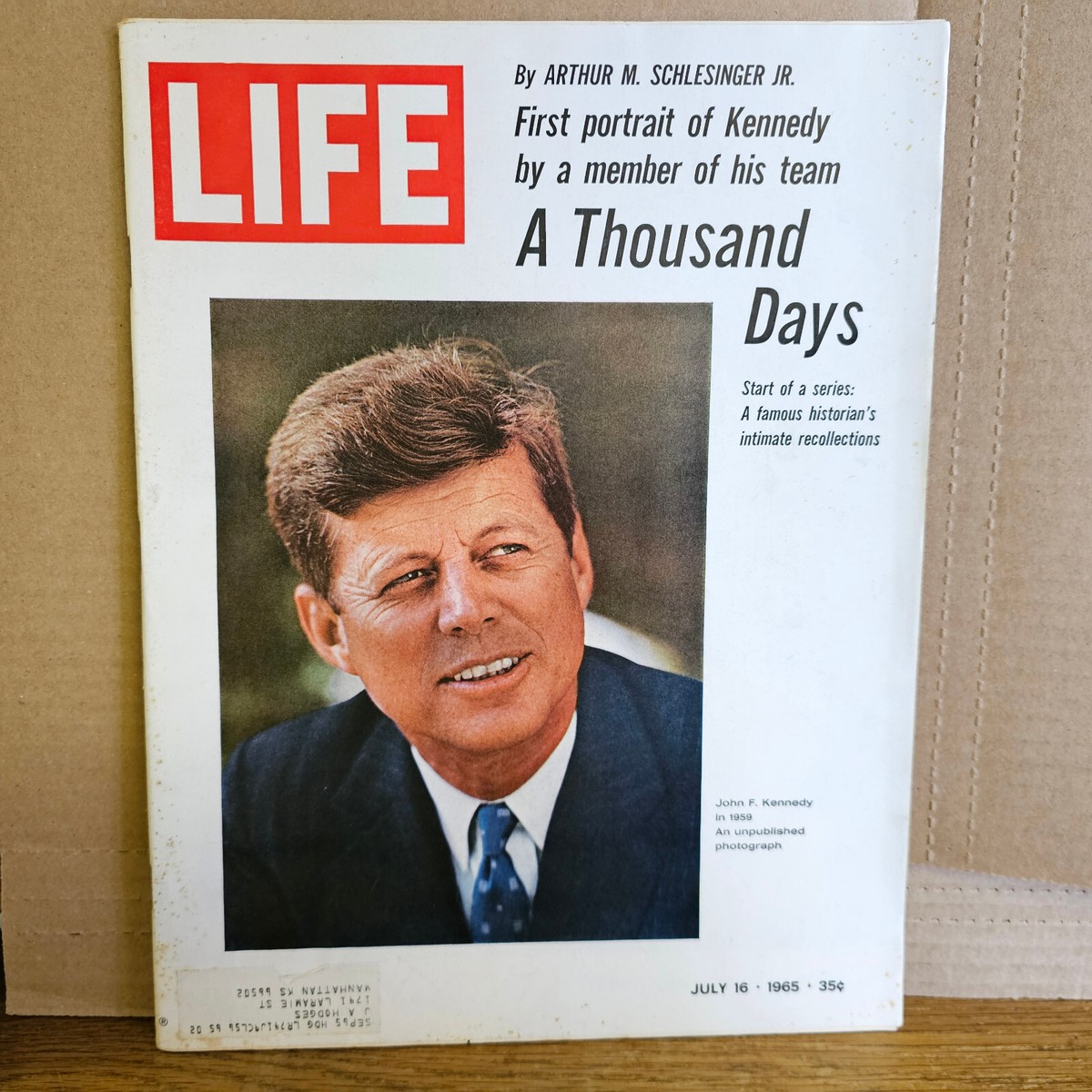 Life Magazine July 16 1965 The Thousand Days JFK john f kennedy