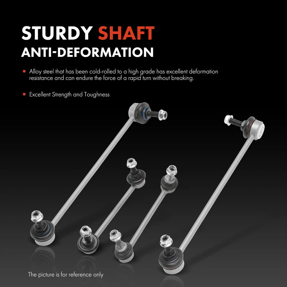 Комплект передних и задних стабилизаторов подвески для Mini Cooper Countryman Cooper Paceman 4 шт. - Изображение 4 из 4