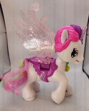 Hatchamails Interactive Unicorn Pegasus Rainbow Citation Braids Works light up