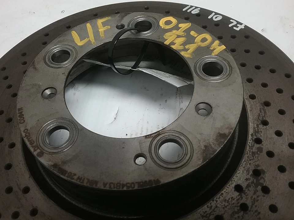 Discos de rotor de freno delantero izquierdo y derecho Porsche 911 2001-2004 530-59067R Foto 4 de 4