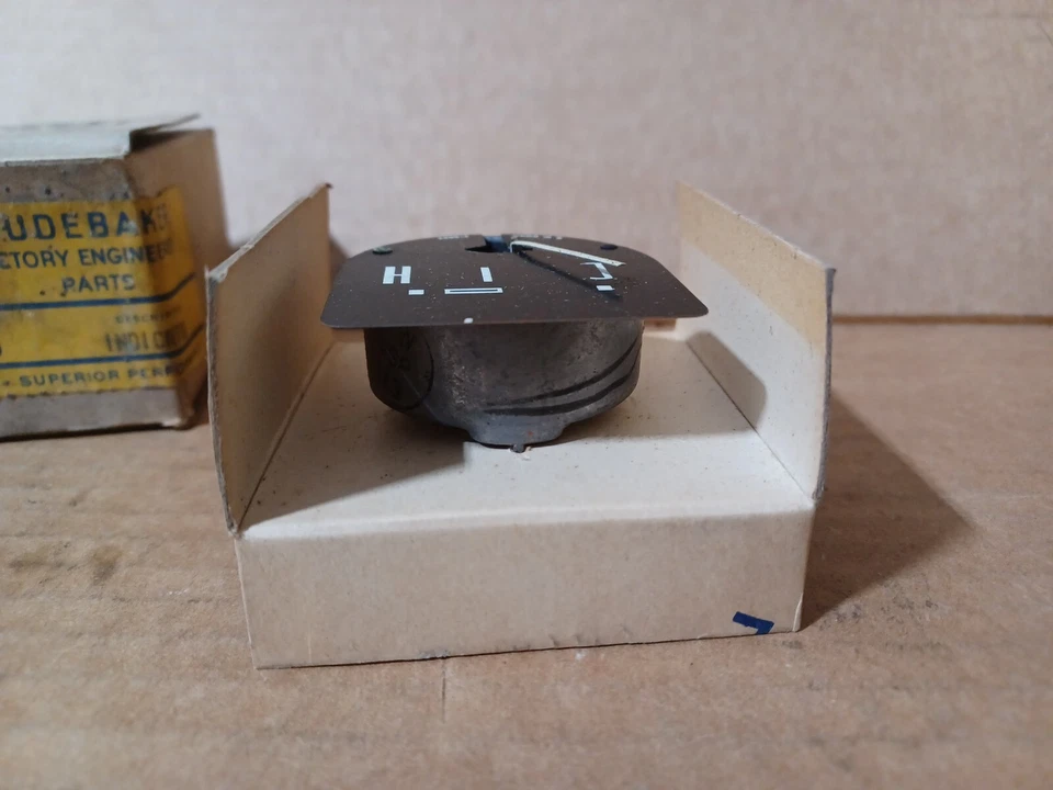 Radímetro medidor de temperatura Studebaker Champion 1950 nuevo en stock parte # 526719 Foto 4 de 4