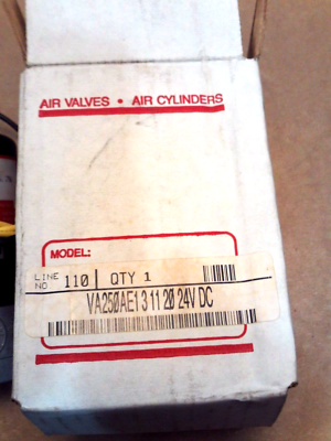 Elettrovalvola Humphrey VA250AE1-3-11-20 24VDC &ndash; Nuova In Scatola Originale (NOS)