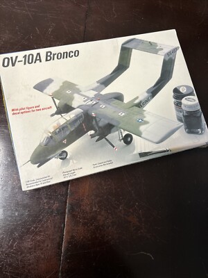 1/48 Scale Testors, OV-10A Bronco Airplane Model Kit #506