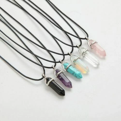 Crystal Stone Costume Necklaces & Pendants