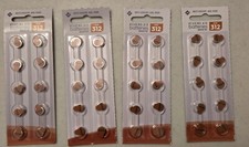 Hearing Aid Batteries Members Mark 4 sealed pks of 10 - Size 312 / Date Aug 2026