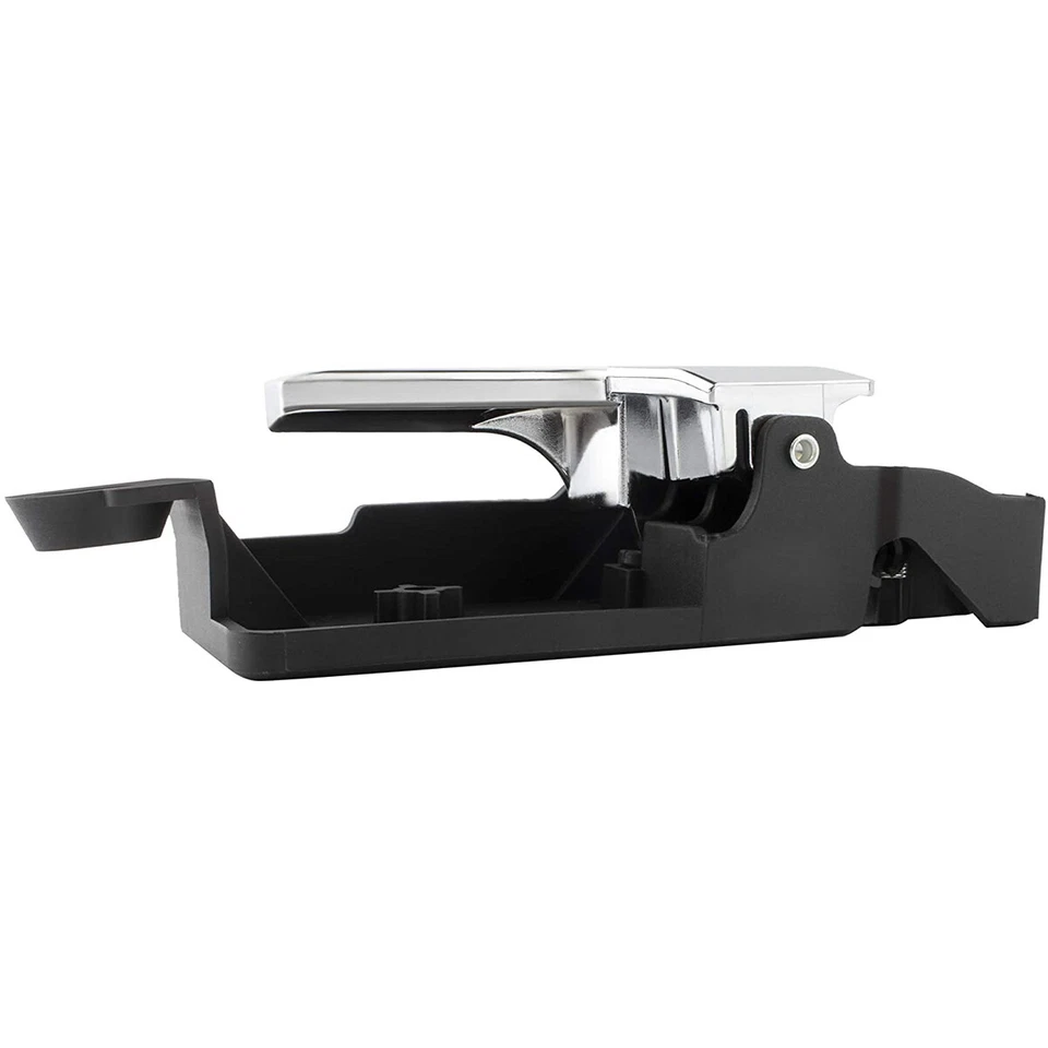 Manija de puerta interior trasera izquierda (lado del conductor) cromada para Ford Fusion 2006-2012 Foto 3 de 4