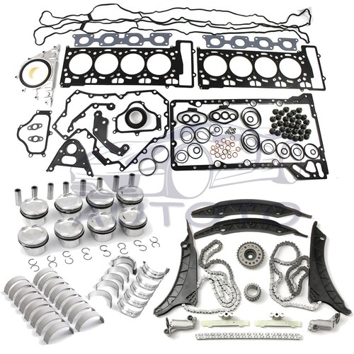 N63 Engine Overhaul Rebuild Set For BMW 550i 650i 750i 750Li xDrive X5 X6 V8 4.4