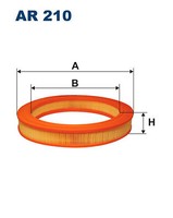 Filtron AR210 Luftfilter FüR Bmw 3 E21 E30 5 E12 E28 Voyager 1.6-3.8 07.74-03.01