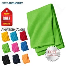 Port Authority Beach Towel 100% USA cotton Terry Velour 35 inch x 62 inch  PT42