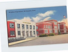 Postcard Windham High School, Willimantic, Connecticut
