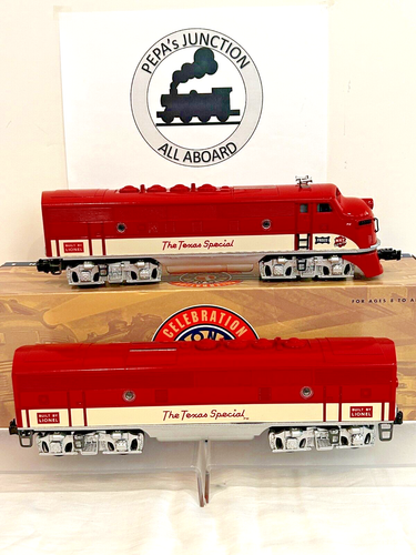 LIONEL6-38100 TEXAS SPECIAL-2245 F3-AB CELEB.SERIES-1999 RE-ISSUE-'54 MKT MIB - Picture 3 of 12