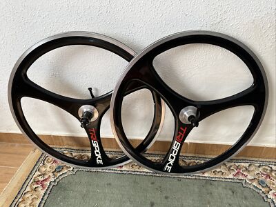 Llantas Spin Tri Spoke Carbono 26  V-brake / Nucleo Shimano 8 Velocidades