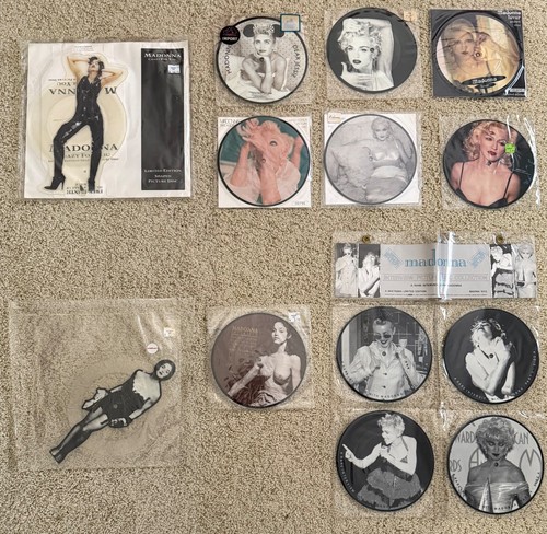 Madonna UK 7" & 10" Picture Discs Mint LTD Eds + Interviews RARE - You Choose