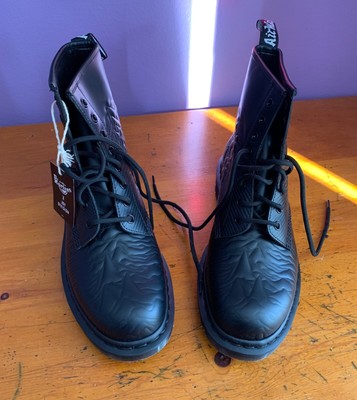Dr. Doc Martens Joy Division Size 12 US Mens Womens 1460 Unknown Pleasures BOOTS for sale online | eBay