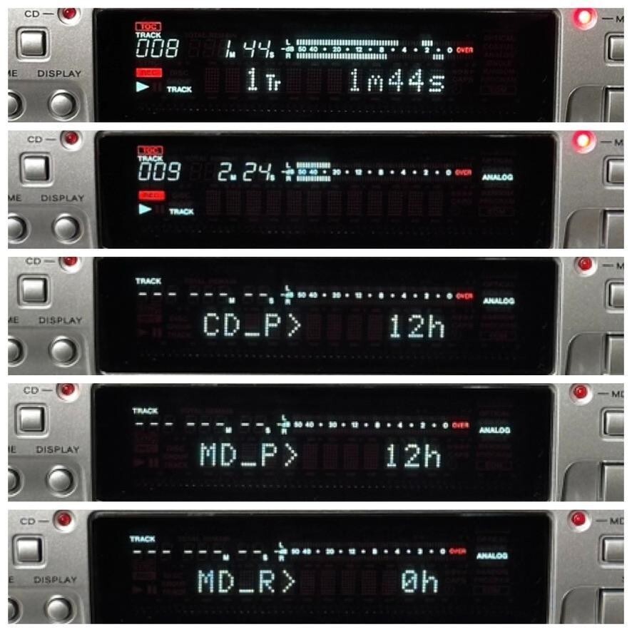 TEAC CD Player MD Recorder MD-70CD-S Mini Disc CD