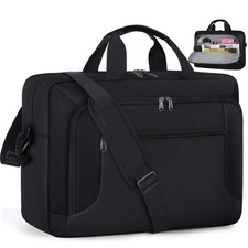Laptop Bag 17.3 Inch Laptop Briefcase Large Waterproof Laptop Case for Men Wo...