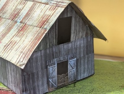 #508 HO SCALE  BARN