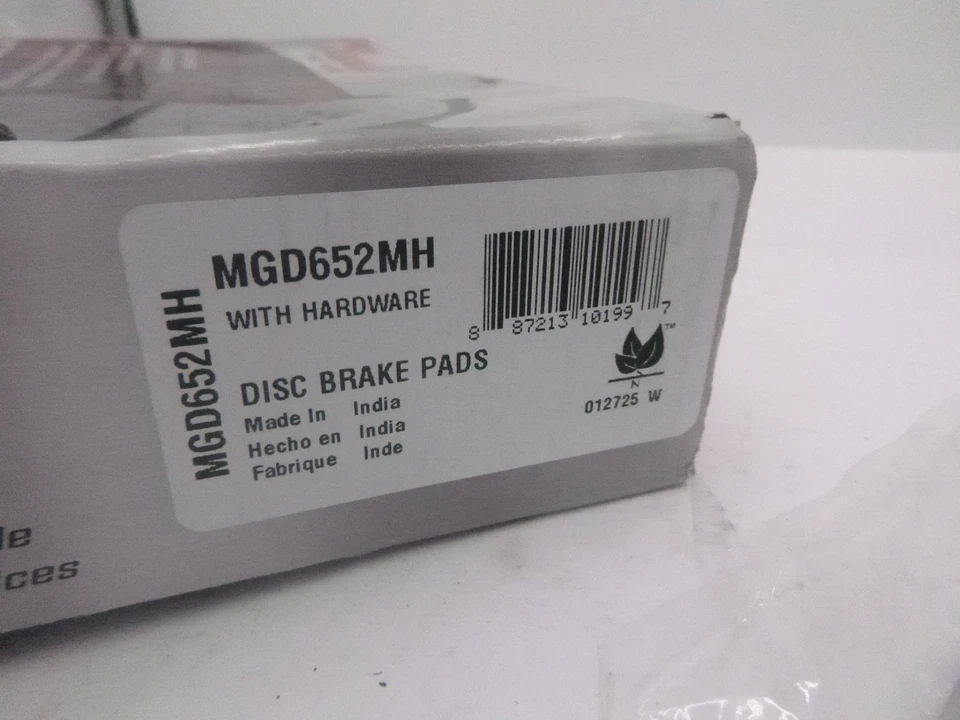 Pastillas de freno de disco delanteras Raybestos MGD652MH para Ford Ranger 1995-2002 Foto 3 de 3