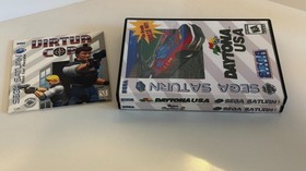 Sega Saturn MK-8000A Console Lot W/ Controller Cables w/ 3 games tested&working