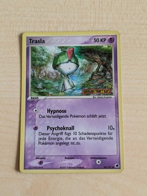   STAMP Selten! Trasla 60/101   EX Dragon Frontiers   Reverse Holo   Deutsch