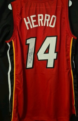 #ad Tyler Herro Hand Signed Custom Miami Heat Jersey JSA AUTO AUTOGRAPH #14 $49.99