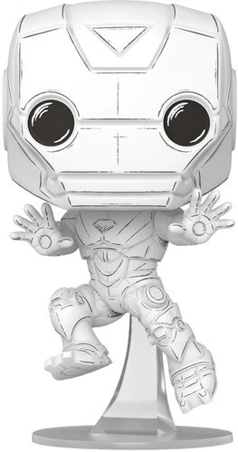 Funko POP! Marvel: Sketched - Iron Man [New Toy] Vinyl Figure, Collectible