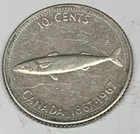 # C9115   CANADA    COIN,    10 CENTS    1967
