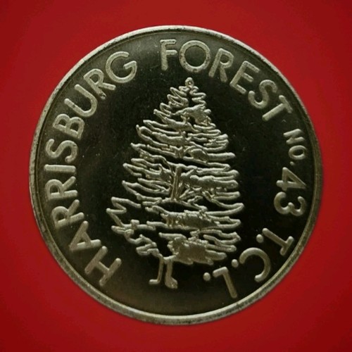 1969 TALL CEDARS of Harrisburg PA 50th Anniversary Token Coin
