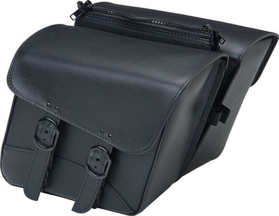 Dowco Black Jack Slant Saddlebag Small - 12in. x 9.5in. x 5.5in. 59588-00
